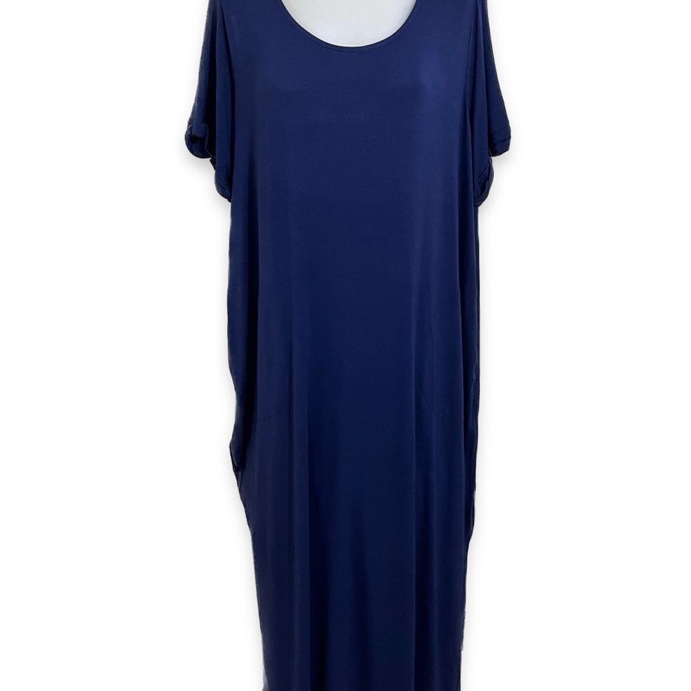 Colleen Lopez Navy Maxi Dress